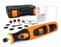 WEN 23072 Variable Speed Li-Ion Cordless Rotary Tool Kit with 24-Piece Accessory