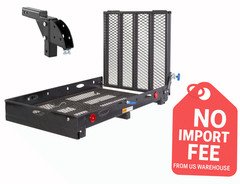 Wheelchair Scooter Carrier for Car Truck SUV, 2" Hitch, Folding Ramp, 500 lb. C