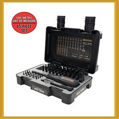 Wheeler 4001007 Professional Gunsmith Screwdriver 65-piece Set with Case (NEW)