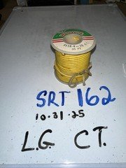 Whitaker Automotive Cable 35 Feet Yellow Wire Spool 16 Gauge 3116-4 Vintage NOS