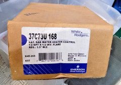White-Rodgers 37C73U-168 Water Heater Gas Valve Thermostat NEW