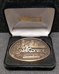 Wild Well Control Limited Edition Solid Bronze Belt Buckle W/ BOX Oil Gas Theme