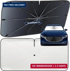 Windshield Sun Shade Umbrella for Mazda 3 2014-2026 - Nano-Coated Heat-Reflectiv