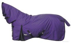 Winter Horse Turnout Blanket - Full Neck-1200D-PURPLE -Size 69"-84" - 300 Grams