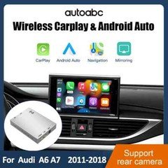 Wireless Carplay Auto Box For Audi A6 A7 S6 S7 RMC Support Android 