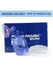 WNL Products Practi-MASK BVM Bag-Valve-Mask CPR Training 8000BVM-SINGLE