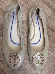 Women Joop! heels beige suede 37