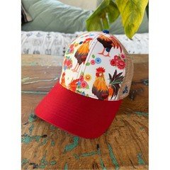 Women's Red Rooster Trucker Hat