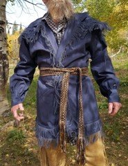 Woodsman Frock Coat/ jacket for fur trade re-enactments Size: 4XL