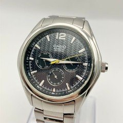 Working item Casio CASIO ARGENT WR Black Men s Wristwatch
