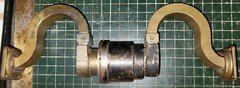 WR90 waveguide rotary joint, nominal 10 GHz