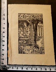 WUNDERKAMMER EXLIBRIS 372 - "ANGELO " - * OSKAR SCHWINDRAZHEIM * - P