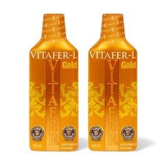 ✅ X2 BOTTLES Vitafer L-Gold-Multivitamin- 500ML🔥 (Original) 🔥