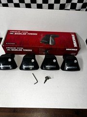 Yakima BaseLine Towers  with Tool, Locks & Key