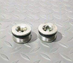 ♻️ Yamaha X-MAX 125 2019 - 2023 Front Fork Cap Adjusters Pair ♻️ 