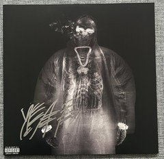 YEAT RAPPER SIGNED AUTOGRAPHED “AFTERLYFE” VINYL LP RECORD ALBUM - BECKETT COA