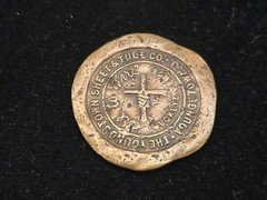 Youngstown Sheet & Tube Company Youngstown, Ohio Buckeye Fence Token 