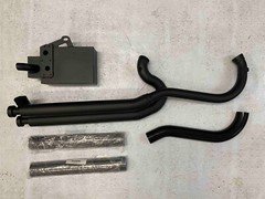ZERO ENGINEERING EURO/JAPAN SPEC. TYPE 9 EXHAUST KIT FOR TWIN CAM MOTOR [NOS]