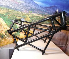 Zero SR/S Frame Main Chassis Electric Motorcycle Straight No Damage 26-08348 Y8