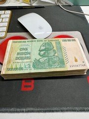 Zimbabwe 1 Billion Dollars Banknote, CIRCULATED Currency 2008, P-82 Paper Money