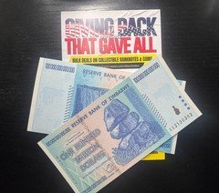 🇿🇼 ZIMBABWE 100 TRILLION DOLLAR AA/2008 P-91 UNCIRCULATED BANKNOTES