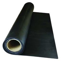 Zoro Select Bulk-Rs-H60-206 1/8" Comm. Grade Buna-N Rubber Roll, 36"X10 Ft.,,